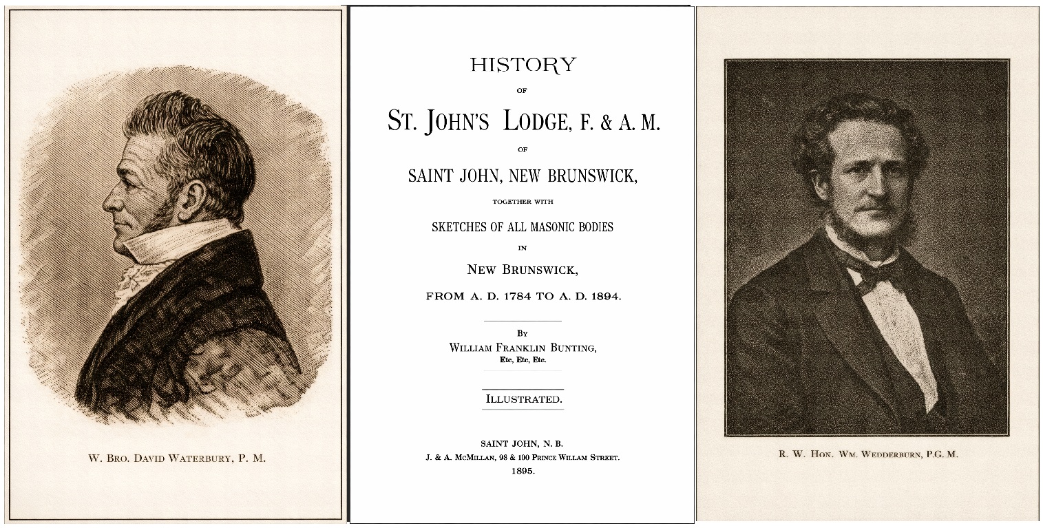 History of St. John's Lodge book title